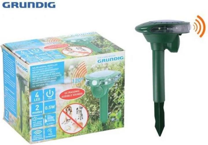 Produktbild Grundig Solar Animalrepellr Sensor ABS