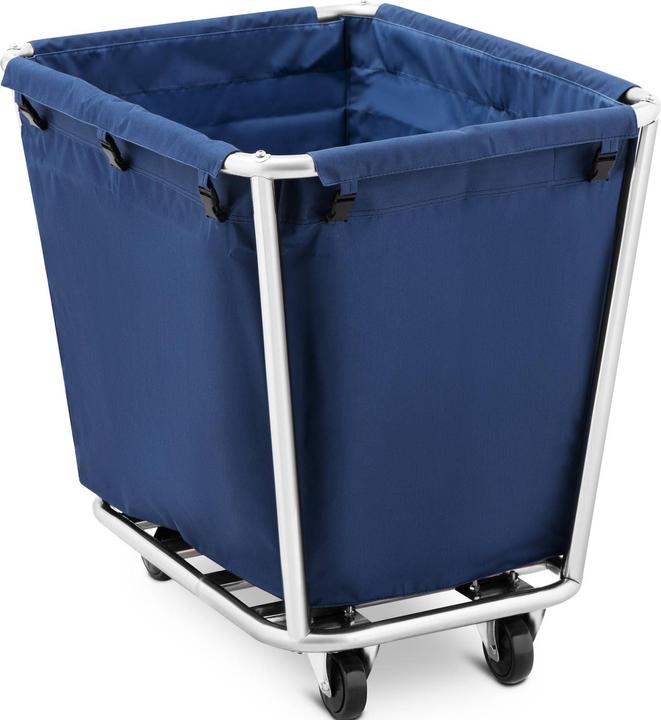 Royal Catering Wäschewagen mit Rollen Wäschesammler 300 l Beutel: Kunststoff (PVC) (300 l)