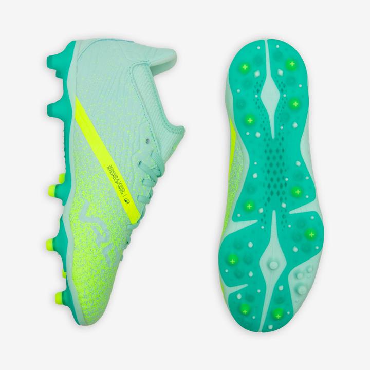 Image du produit Kipsta Chaussures de football enfant a lacets viralto iii mg/ag ice peppermint (32)