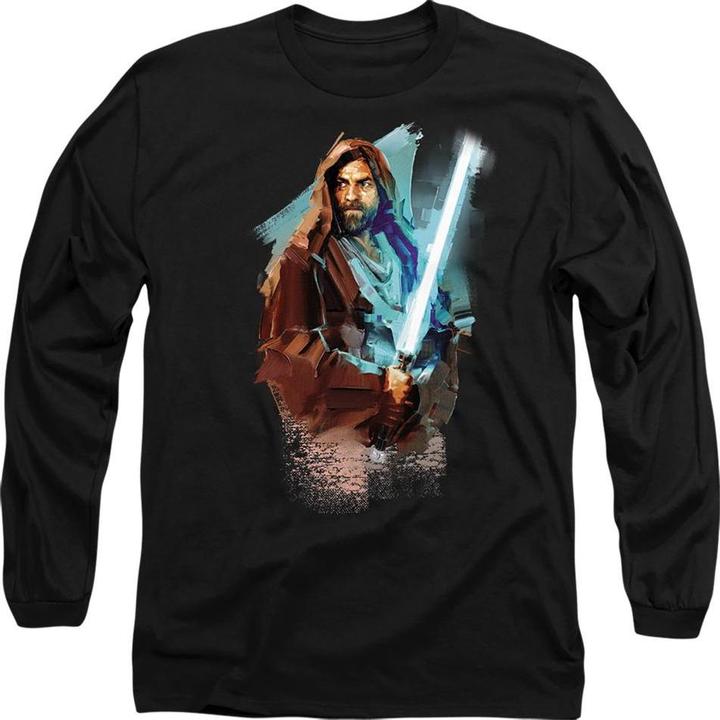 Immagine prodotto Star Wars Maglietta Obi Wan Kenobi Verniciato Adulto Unisex (L)