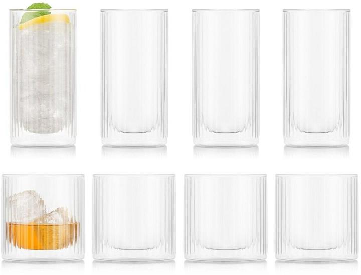 Produktbild Bodum 30 cl - Glas/silikone - Klar (3 dl, 8 x, Gin Gläser)