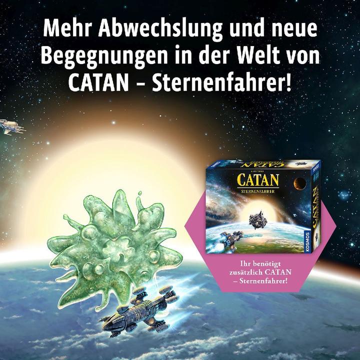 Actual product image Kosmos CATAN - Starfarers Expansion - New Encounters (German)