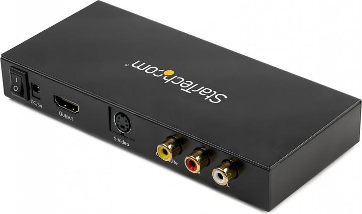 Produktbild StarTech S-Video oder Composite auf HDMI Konverter mit Audio - 720p - NTSC und PAL (Video Switch)