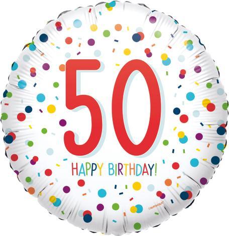 Immagine prodotto Anagram Palloncino in alluminio standard EU Confetti Bday
