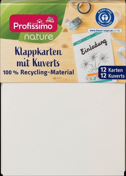 Image du produit dm Profissimo nature Jeu de cartes pliables avec enveloppes en matériau recyclé