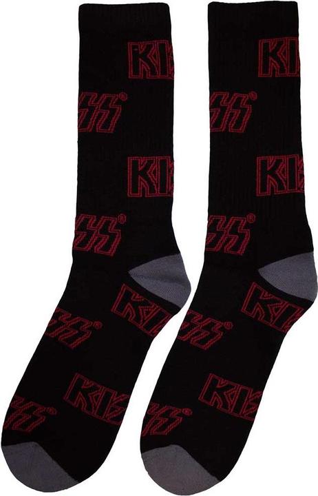 Immagine prodotto KISS Calzini Logo Stampa su intera superficie Adulto Unisex (40.5 - 45.5)