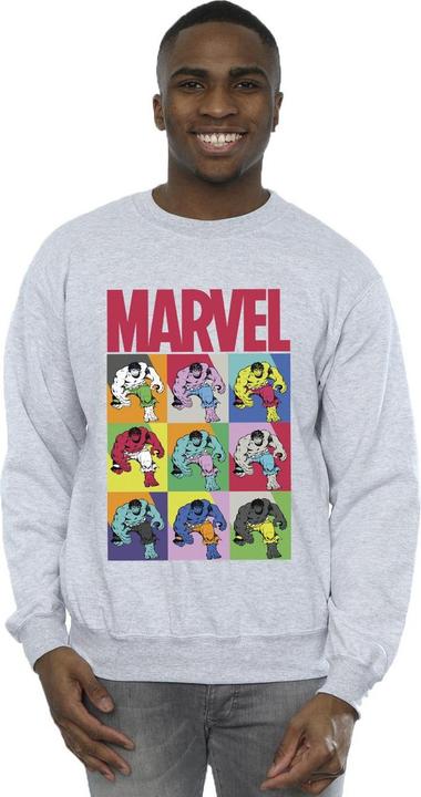 Image du produit - Sweat HULK POP ART - Homme (XXL)