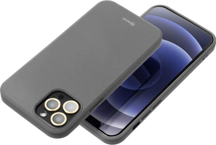 Produktbild Partner Telecom Rückwandabdeckung Roar ROAR case COLORFUL JELLY für IPHONE 12 / 12 Pro grau (Apple iPhone 12, Realme 12 Pro+)