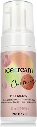 Inebrya Ice Cream Curly Plus Discipline Foam For Curly Hair 150Ml (150 ml, Lockenschaum)