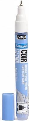 Actual product image Pebeo SetaCuir leather marker (Ice blue)