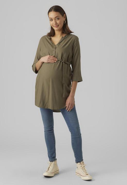 Actual product image Mamalicious MLMERCY 3/4 sleeve maternity tunic (L)