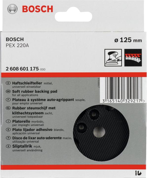 Image du produit Bosch Professional Zubehör Plateau de ponçage (Moyen)