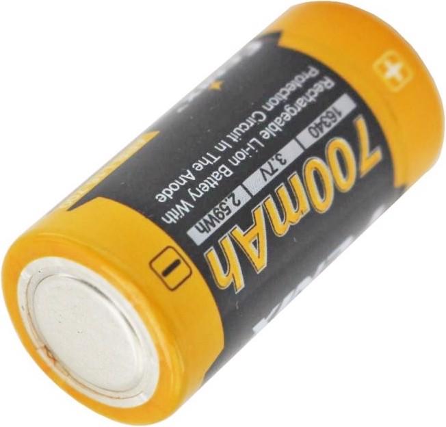 Actual product image Fenix 4x CR123 A battery incl. battery box ideal for surveillance camera Arlo, LED flashlights