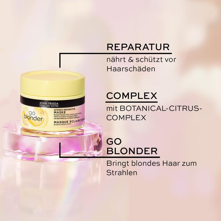 Immagine prodotto John Frieda Maschera riparatrice intensiva Sheer Blonde Go Blonder (250 ml)