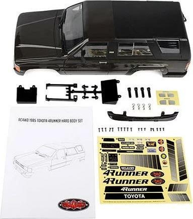 Produktbild Rc4Wd Karosserie 1985 Toyota 4Runner Hard Body Schwarz, 1:10