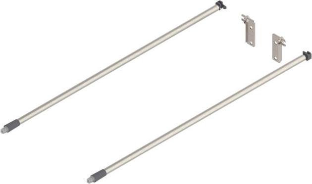 Actual product image Blum MOVENTO longitudinal railing set with ZRE rear wall bracket (1 pcs.)