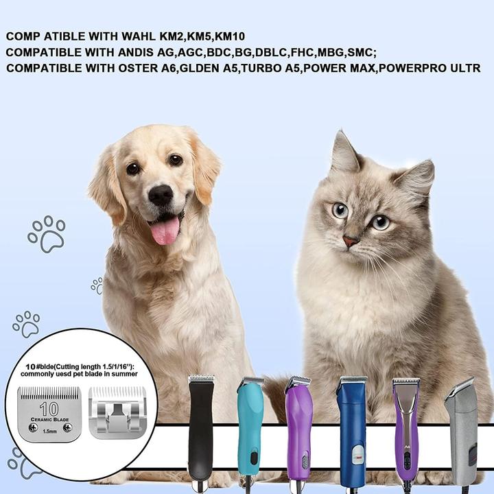 Immagine prodotto Cosyonall 2x Ersatzklingen für Andis Schermaschinen (Gatto, Cane)