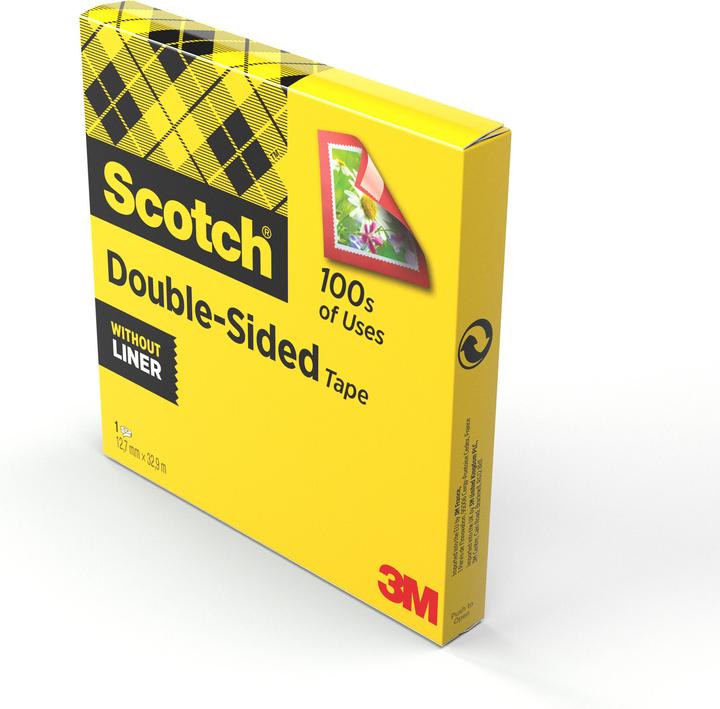 Immagine prodotto Scotch Nastro biadesivo 665 senza pellicola protettiva (12 mm)