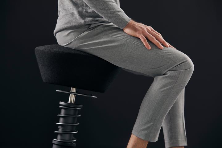 Produktbild Aeris SWOPPER - Bürohocker mit Gleiter