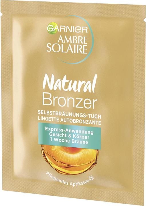 Produktbild Garnier Ambre Solaire Natural Bronzer (Selbstbräunungstuch, 5.60 ml)