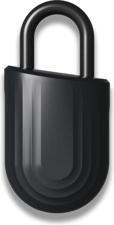 Actual product image Igloohome Padlock Lite, Fingerprint, Black