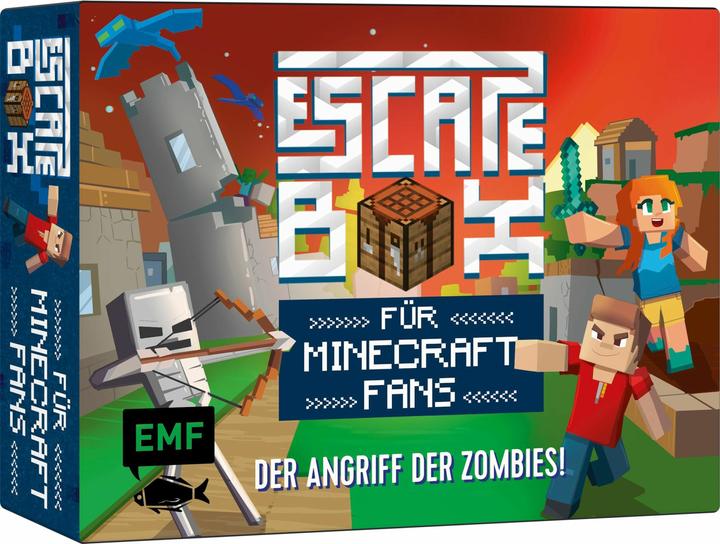 Immagine prodotto L'Escape Box per i fan di Minecraft: l'attacco degli zombie! (Tedesco)