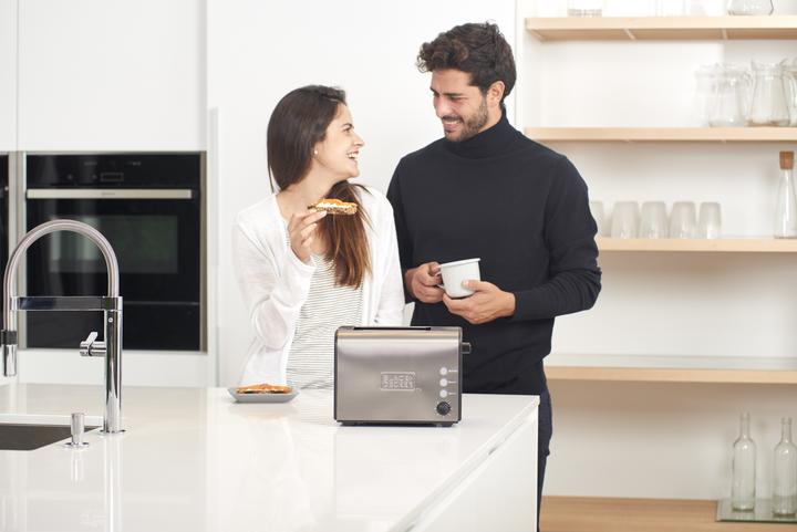 Actual product image Black & Decker & Decker BXTO900E Toaster 2 slice(s), stainless steel