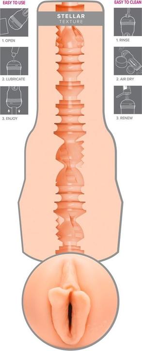 Actual product image Fleshlight Gina Valentina Stellar