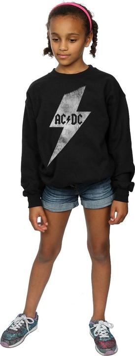 Produktbild AC/DC Lightning Bolt Sweatshirt Mädchen (140, 146)