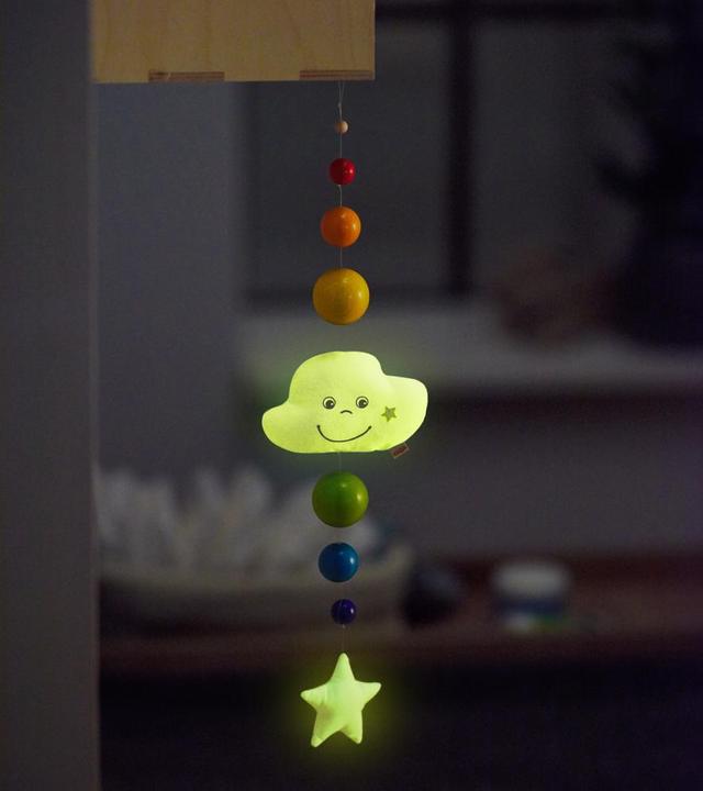 Actual product image Haba Mobile rainbow world
