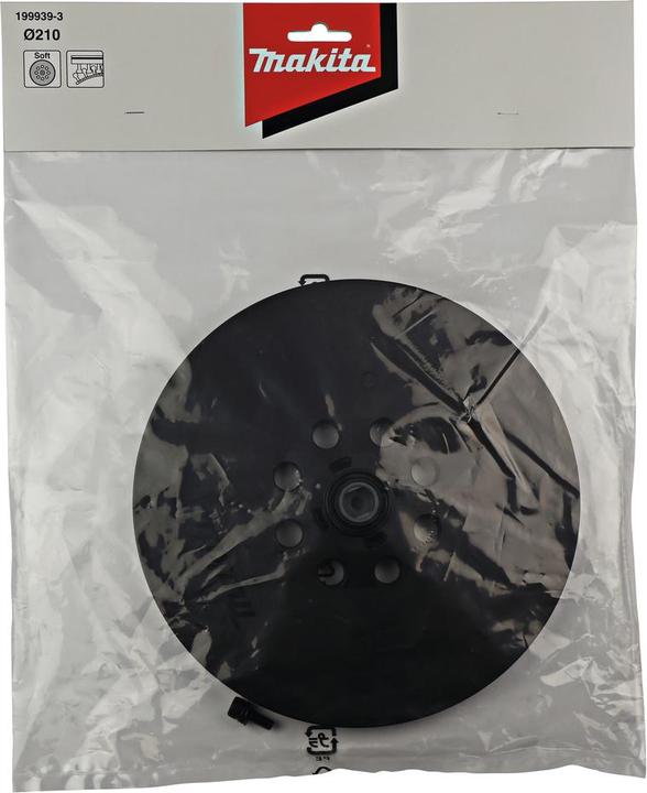 Image du produit Makita Plateau de ponçage super-souple 210mm pour DSL800