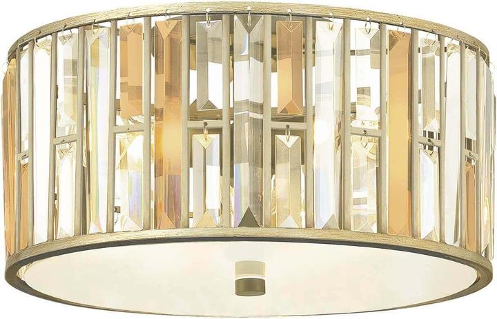 Actual product image Elstead Lighting Gemma ceiling light E27 triple silver leaf (E27)