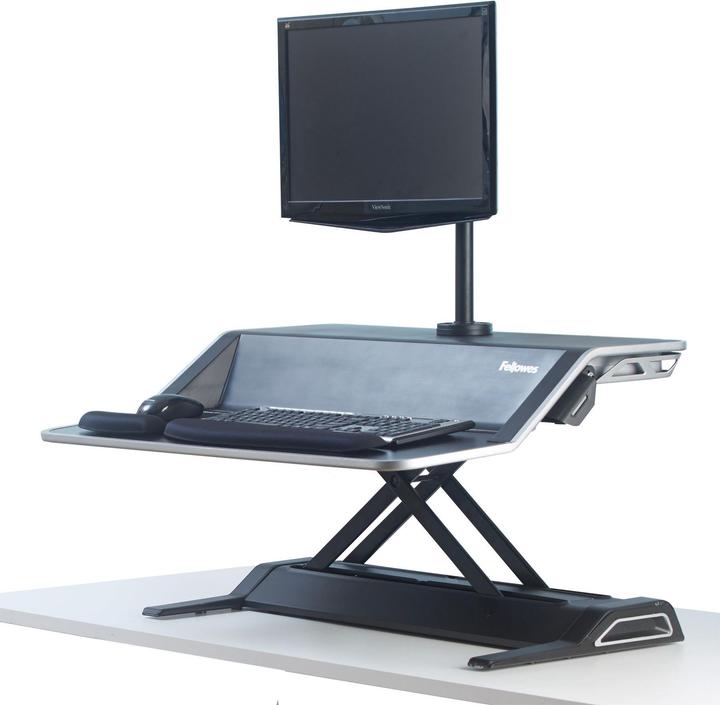 Actual product image Fellowes Lotus sitting/standing workstation