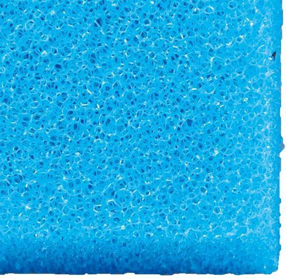 Produktbild JBL Aquaristik und Terraristik Filterschaum, 50 x 50 cm H 5 cm, blau, grob, 10 ppi (Innenfilter, Süsswasser)
