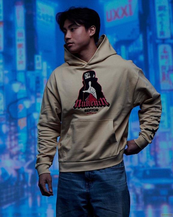Image du produit Naruto Shippuden sweat à capuche Graphic Beige (S) (S)