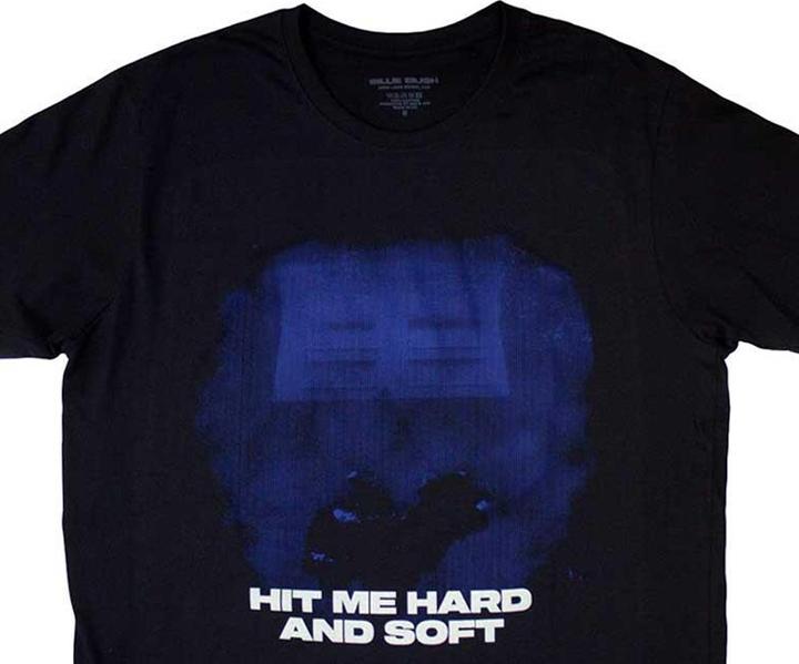 Produktbild Billie Eilish Hit Me Hard And Soft Blue Lines TShirt (L)