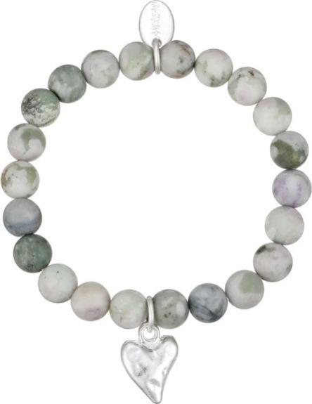 Actual product image Andreani Bracelet with real natural jade (19 cm)