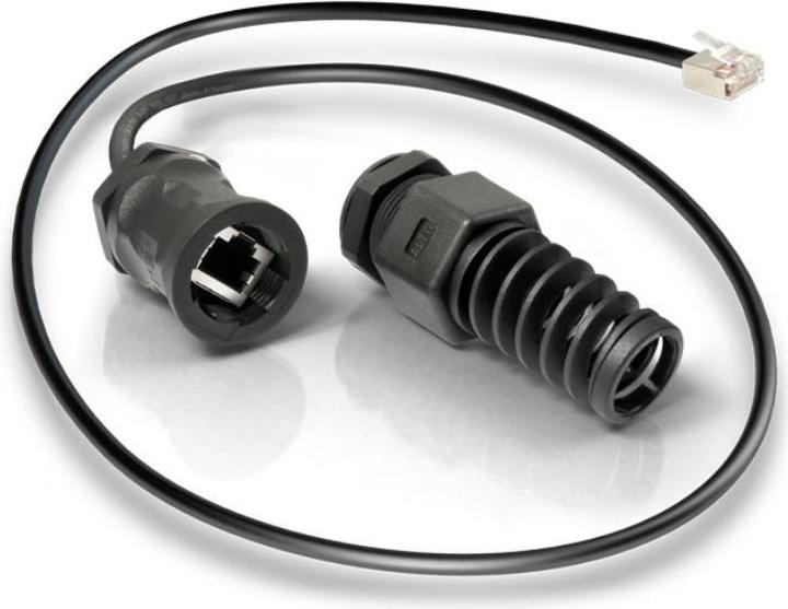 Quwireless QRJ45-L - QuRJ45-L - Outdoor IP68 RJ-45 socket adapter 380 mm (Network cable)
