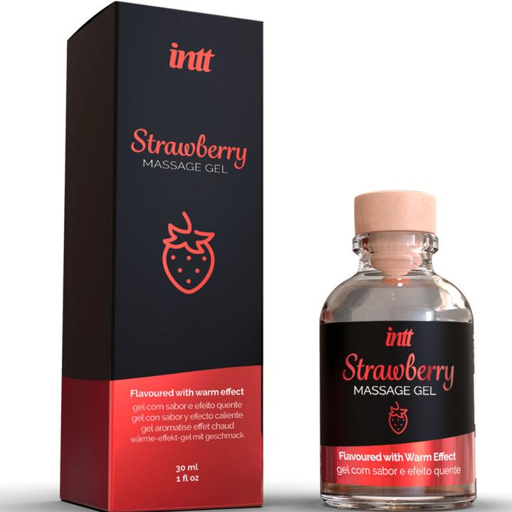 Image du produit Intt Gel de massage à la fraise - 30 ml (30 ml)