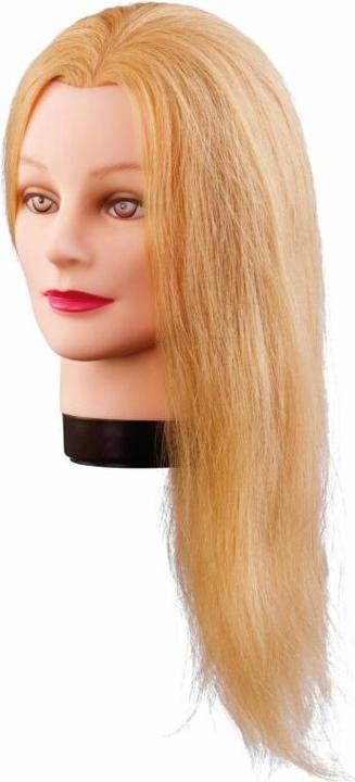 Actual product image Comair Head Lilly 40cm blond human hair