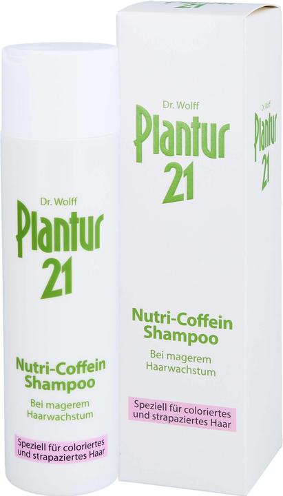 Immagine prodotto Plantur 21 Shampoo alla Nutri-Caffeina Specialmente per capelli colorati e danneggiati (250 ml, Shampoo liquido)