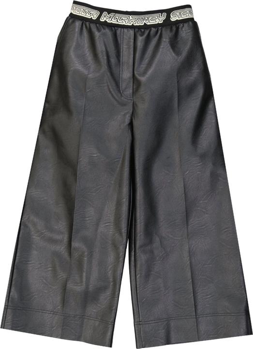 Stella McCartney Cropped Leather Effect Pants