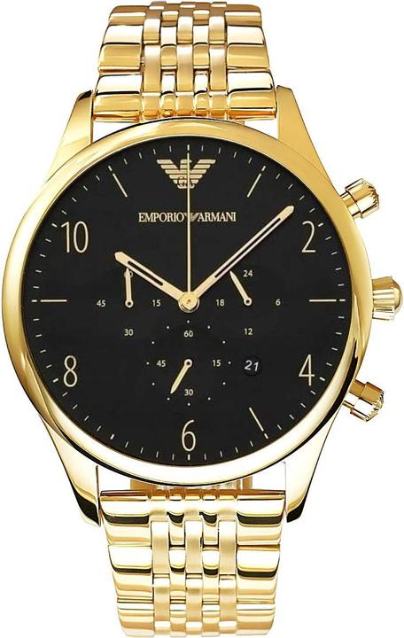 Actual product image Armani Exchange Mens Emporio Chronograph AR1893 (Chronograph, 42 mm)