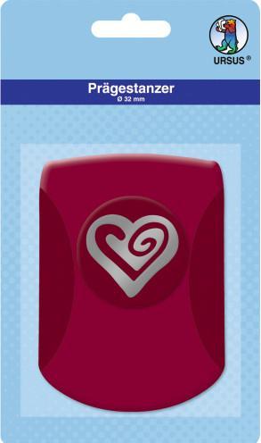 Actual product image Ursus Embossing punch heart