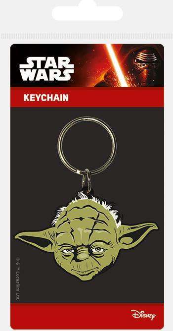 Image du produit Pyramid Porte-clés en caoutchouc Star Wars Yoda 6 cm