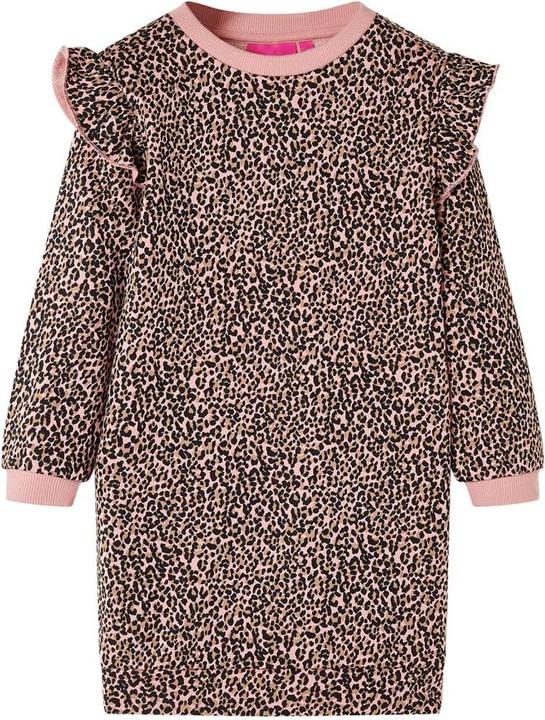 Produktbild VidaXL Kinder-Pulloverkleid Mittelrosa 104,Material: 95 (104)