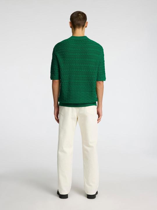 Immagine prodotto Selected Homme Kurzärmeliges Polohemd aus Strick (XL)