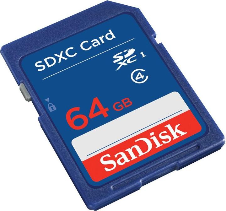 Actual product image SanDisk Standard Memory Card (64 GB, SDXC, UHS-I)