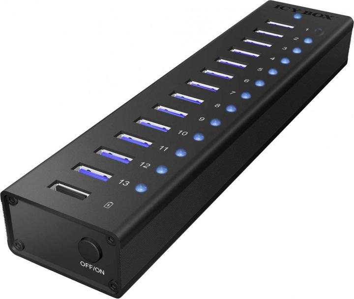 Immagine prodotto Icy Box Ib-Ac6113 (USB-B, 13 Porti)