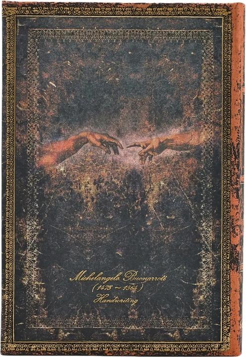 Immagine prodotto Paperblanks PAPERBLAN Agenda Michelangelo Mini 25/26 DD0530-9 1W/2S 18M DE HOR HC 9.5x14cm (9,5 x 14 cm, Tedesco)